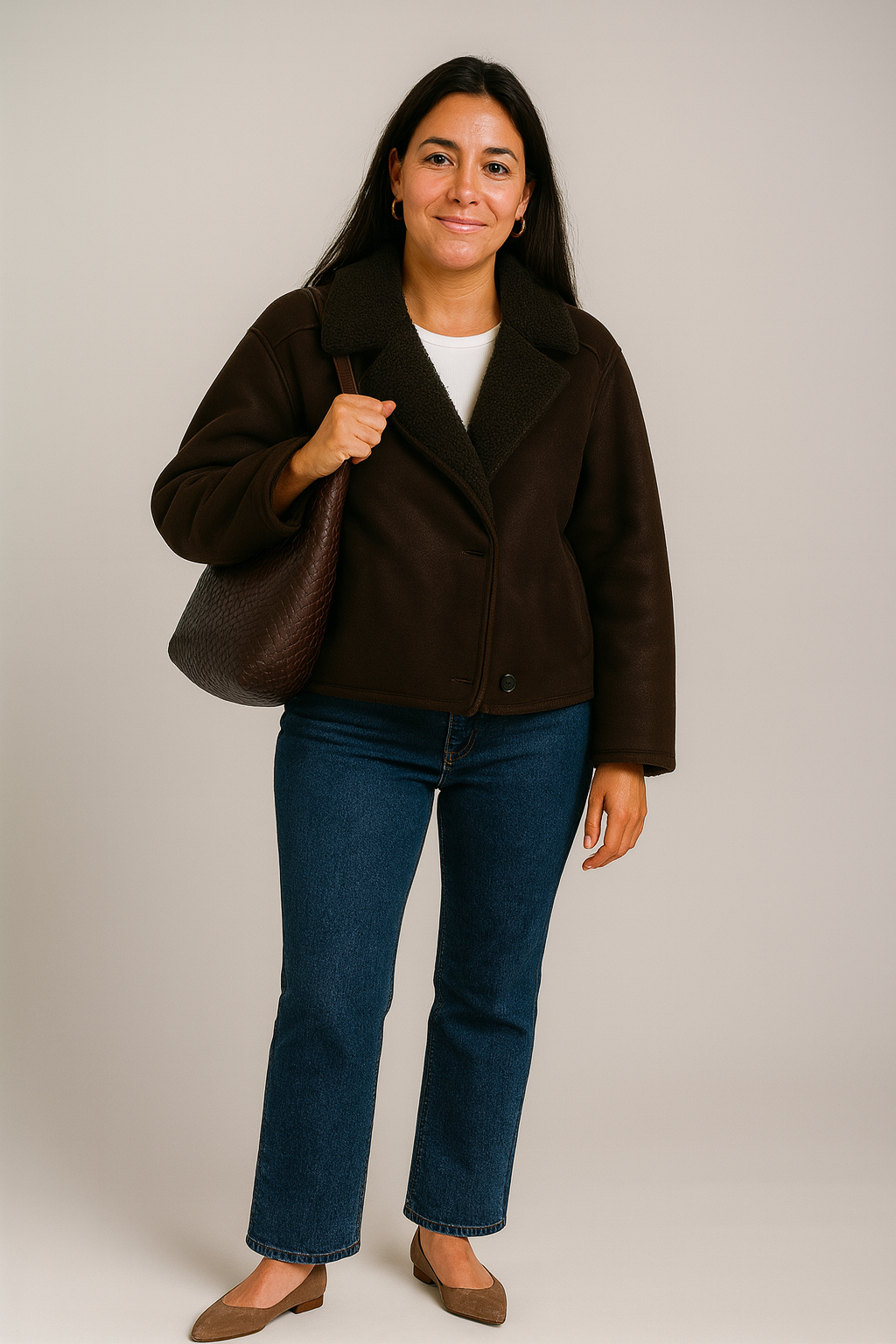 CHAQUETA OVERSIZE ESTILO FROST CLAUDIA