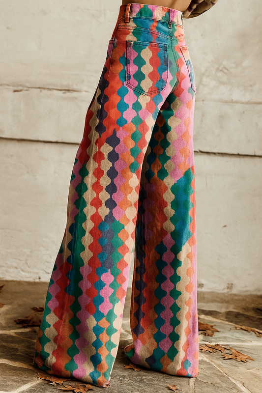 VAQUEROS ACAMPANADOS DISEÑO PICAS