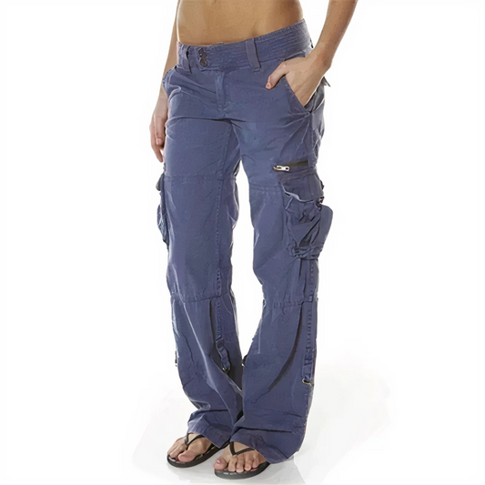 PANTALONES CARGO CASUAL FEMENINOS MODERNOS