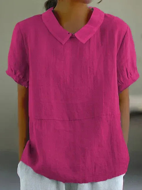 BLUSA DE LINO REFINADA