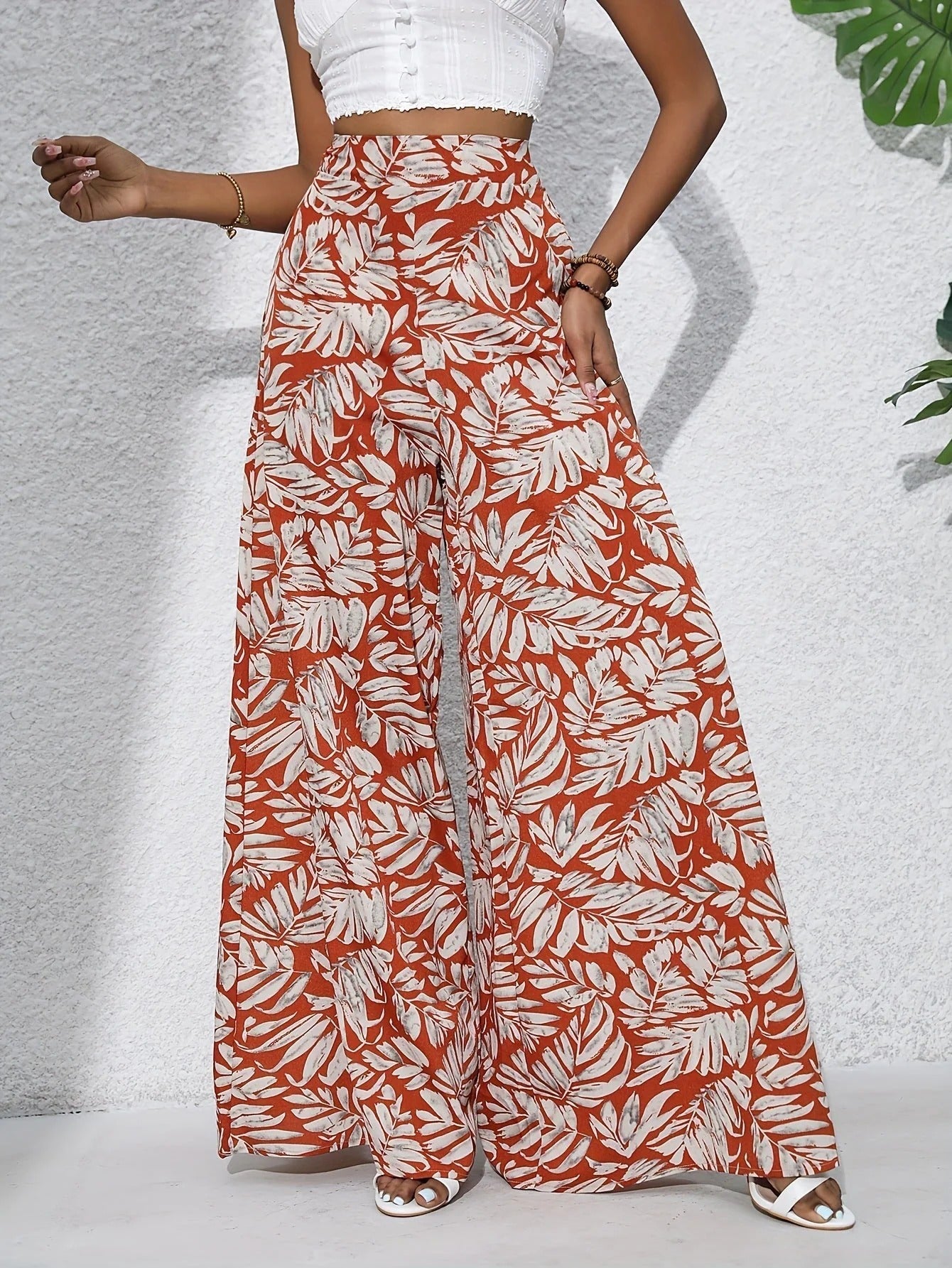 PANTALON PALAZZO ESTILO TROPICO