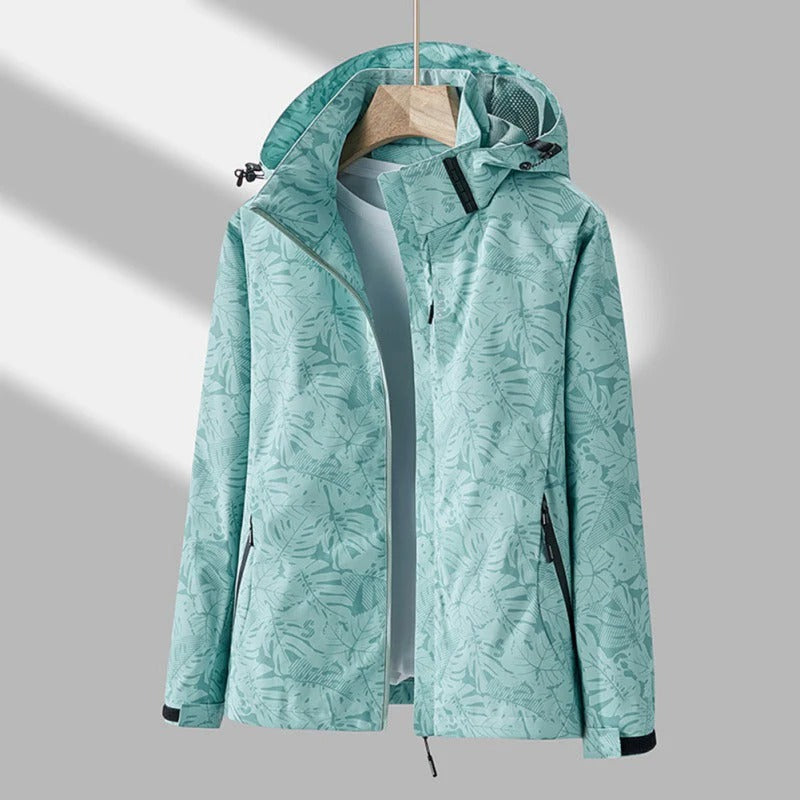 CHAQUETA IMPERMEABLE ESTAMPADO URBAN