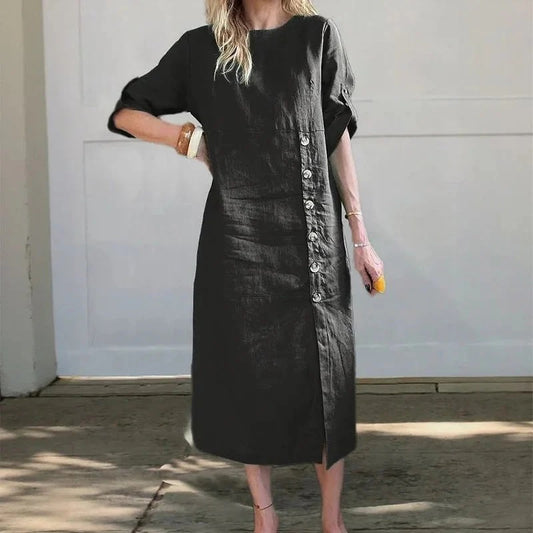 VESTIDO MIDI FAVORECEDOR SILVIA