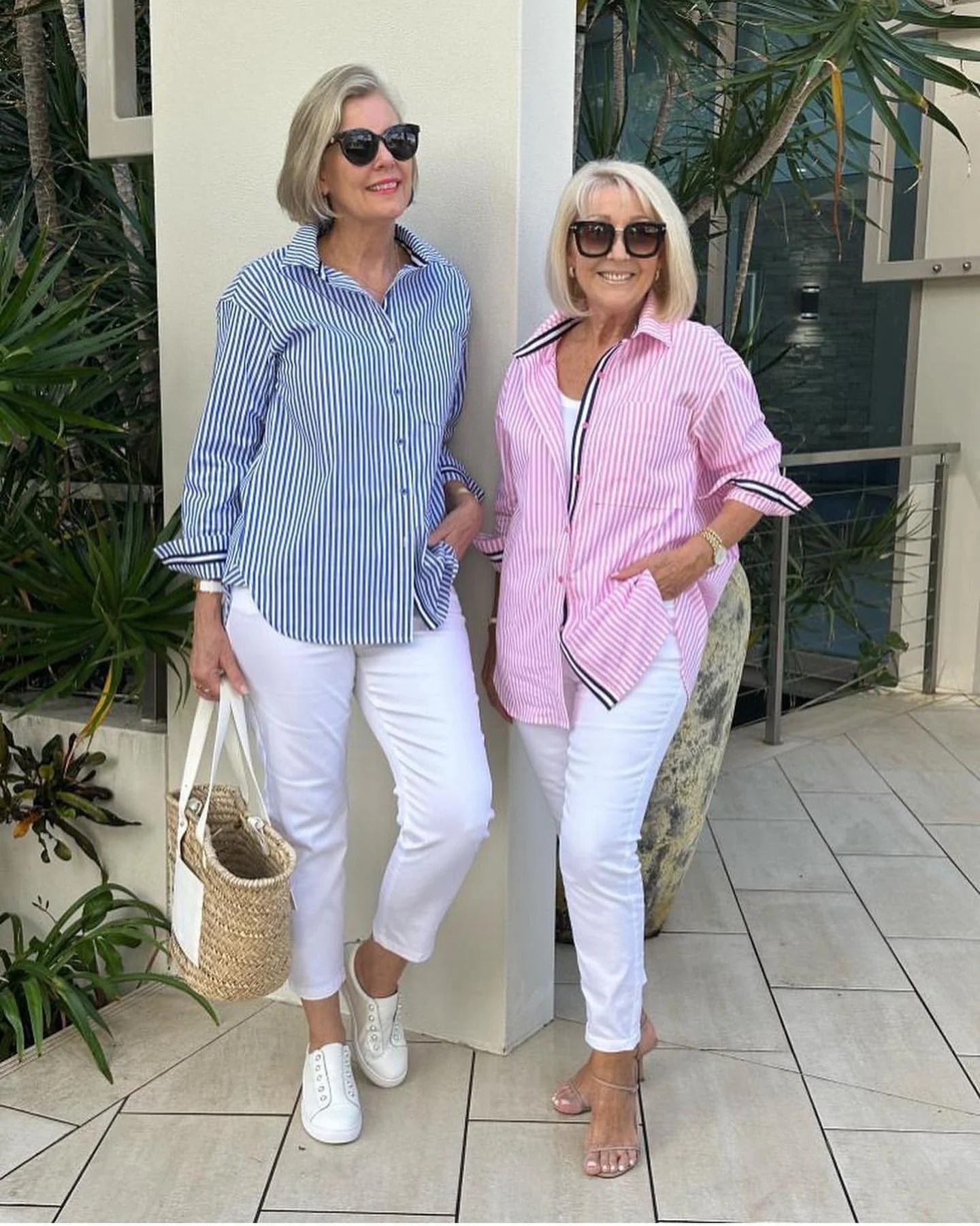 CAMISA DE RAYAS CORTE CLASICO ALBA