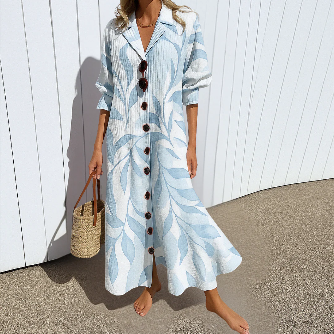 VESTIDO MIDI DISEÑO CREATIVO