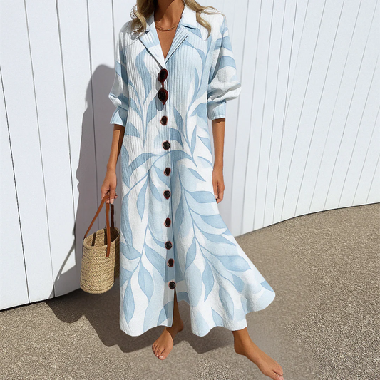 VESTIDO MIDI DISEÑO CREATIVO