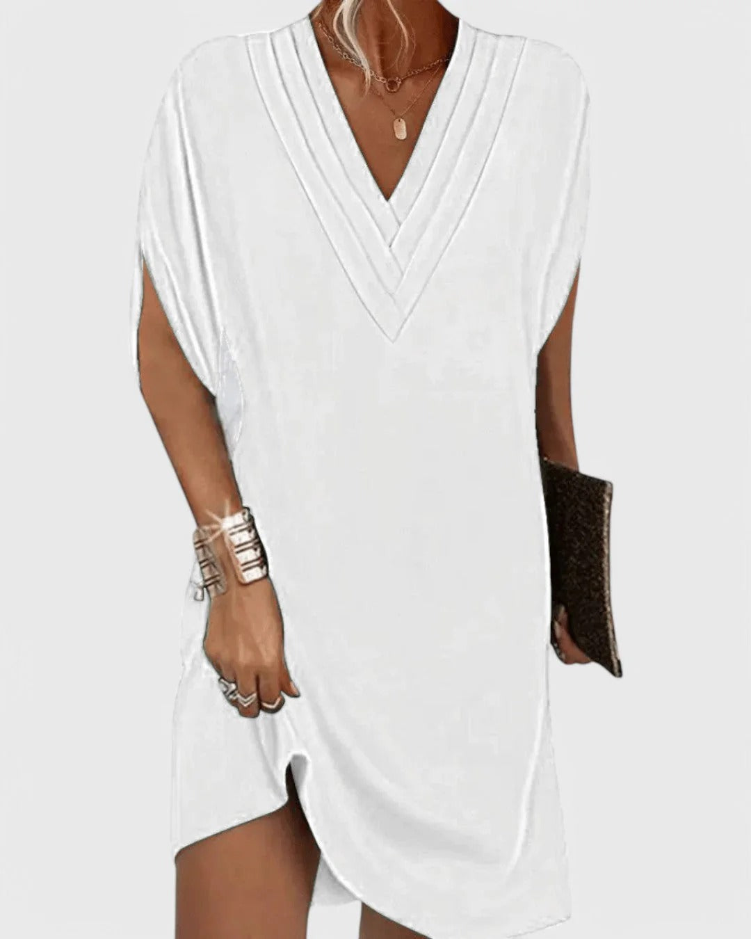 VESTIDO CORTO MINIMALISTA OCASIONES ESPECIALES