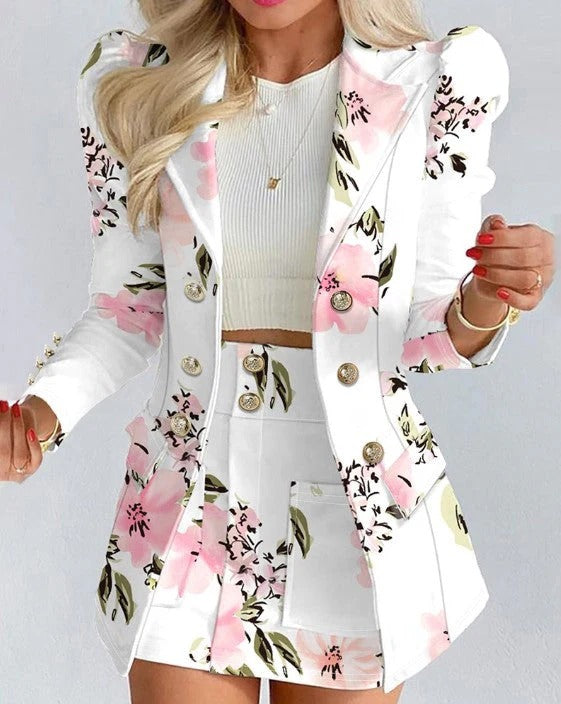 BLAZER DETALLADO FLORAL