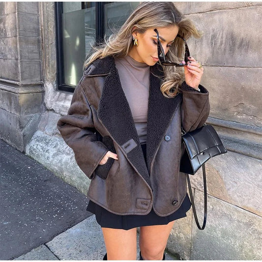 CHAQUETA DE CUERO GINA