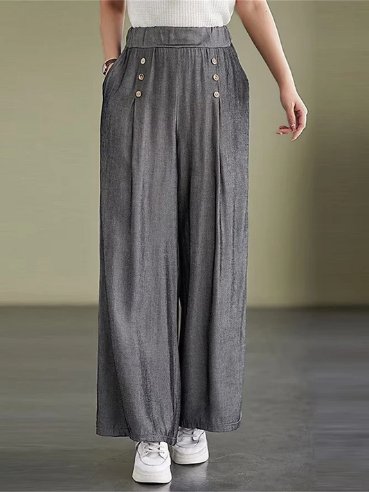 PANTALON TIPO PALAZZO EVENTUAL GRACIELA
