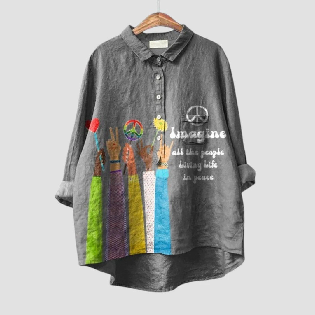 BLUSA ARTISTICA NEW ERA