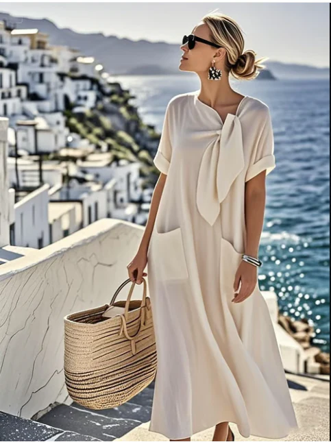 VESTIDO FLUIDO CASUAL UNICO IRITHEL