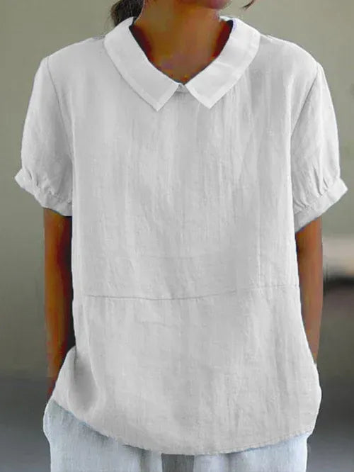 BLUSA DE LINO REFINADA