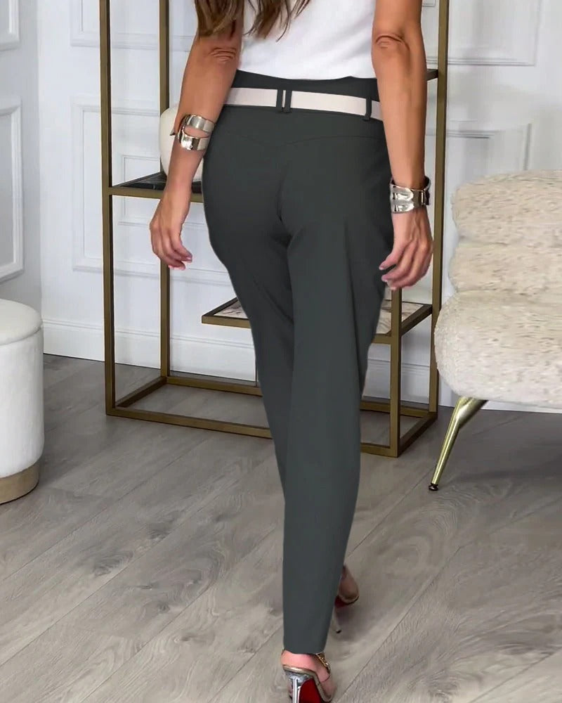 PANTALON ELEGANTE DISEÑO SOFISTICADO ANA