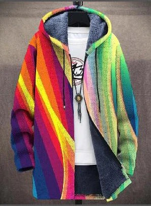 CHAQUETA CÀRDIGAN ARTÌSTICA ARCOIRIS