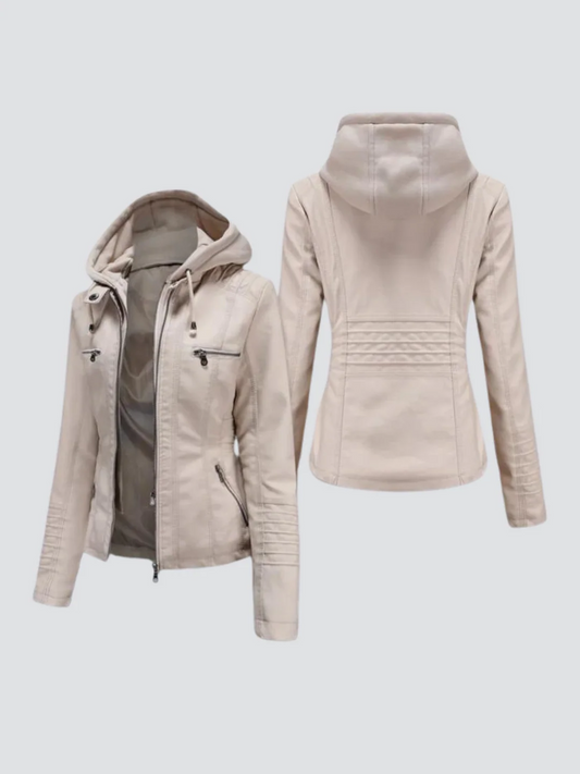 CHAQUETA TIPO BIKER MODERNA