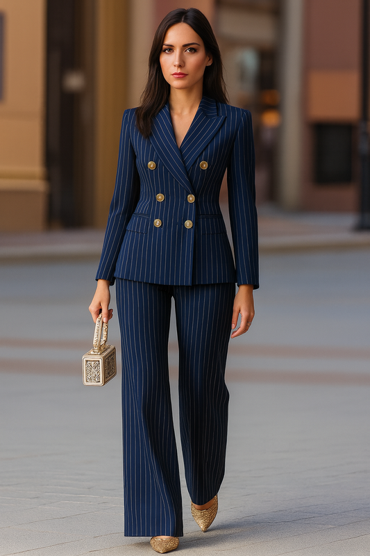 Maria | CONJUNTO SASTRE RAYAS CHIC