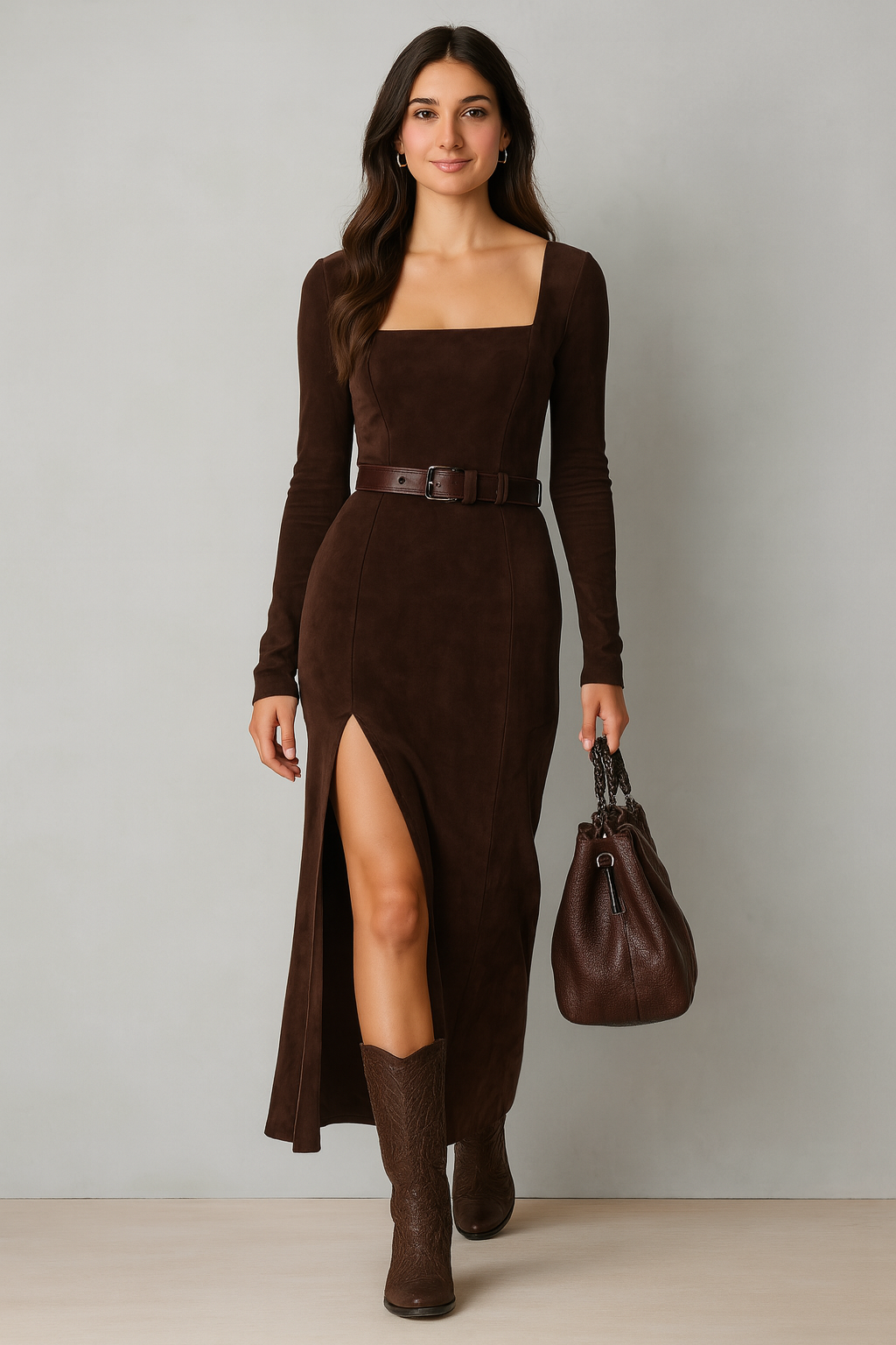 CECILIA | VESTIDO ÉBANO ROYALE