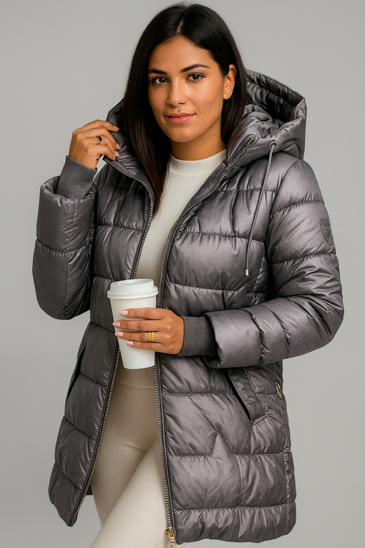 LAURA| ABRIGO CALIDEZ DORADA