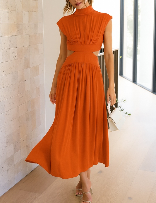 VESTIDO MIDI SUTIL ATEMPORAL SELENA