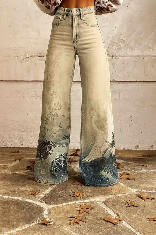 VAQUEROS ACAMPANADOS LOW MAREA