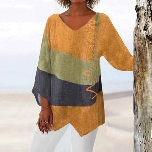 BLUSA DISEÑO MODERNO SEMIFORMAL