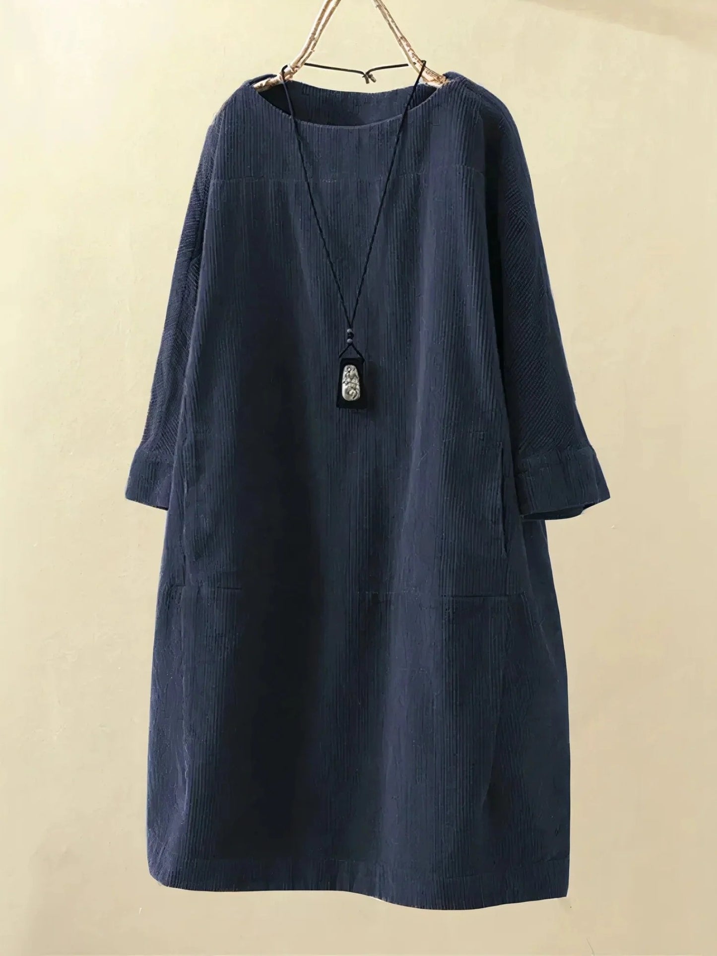 VESTIDO MIDI SUAVE Y COMODO