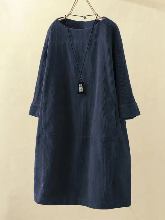 VESTIDO MIDI SUAVE Y COMODO