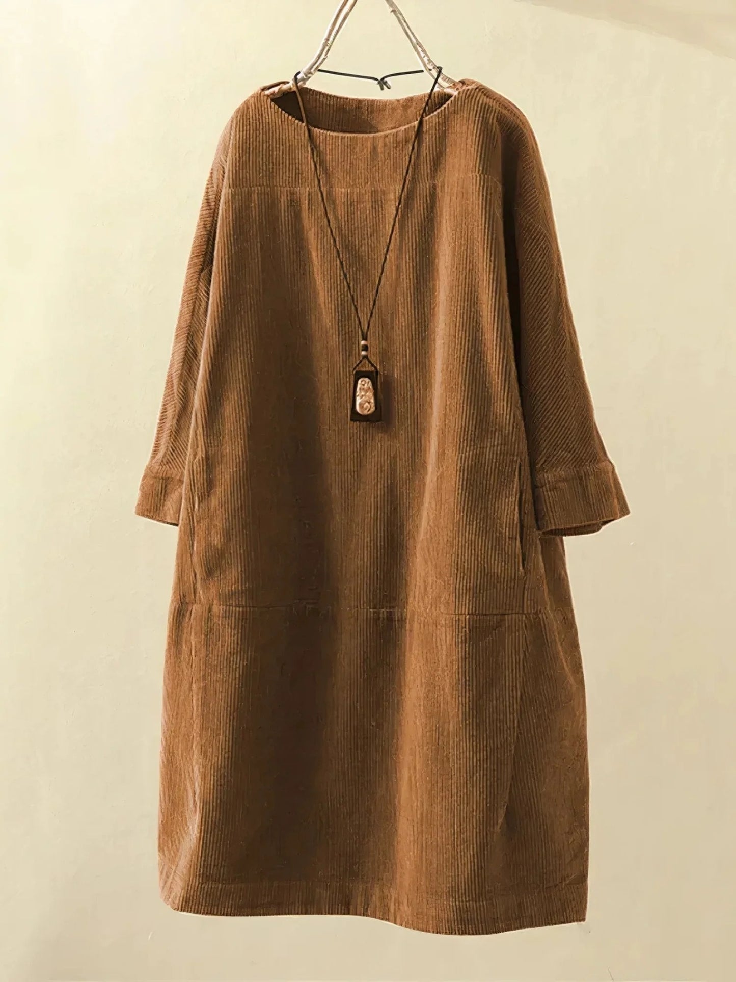 VESTIDO MIDI SUAVE Y COMODO