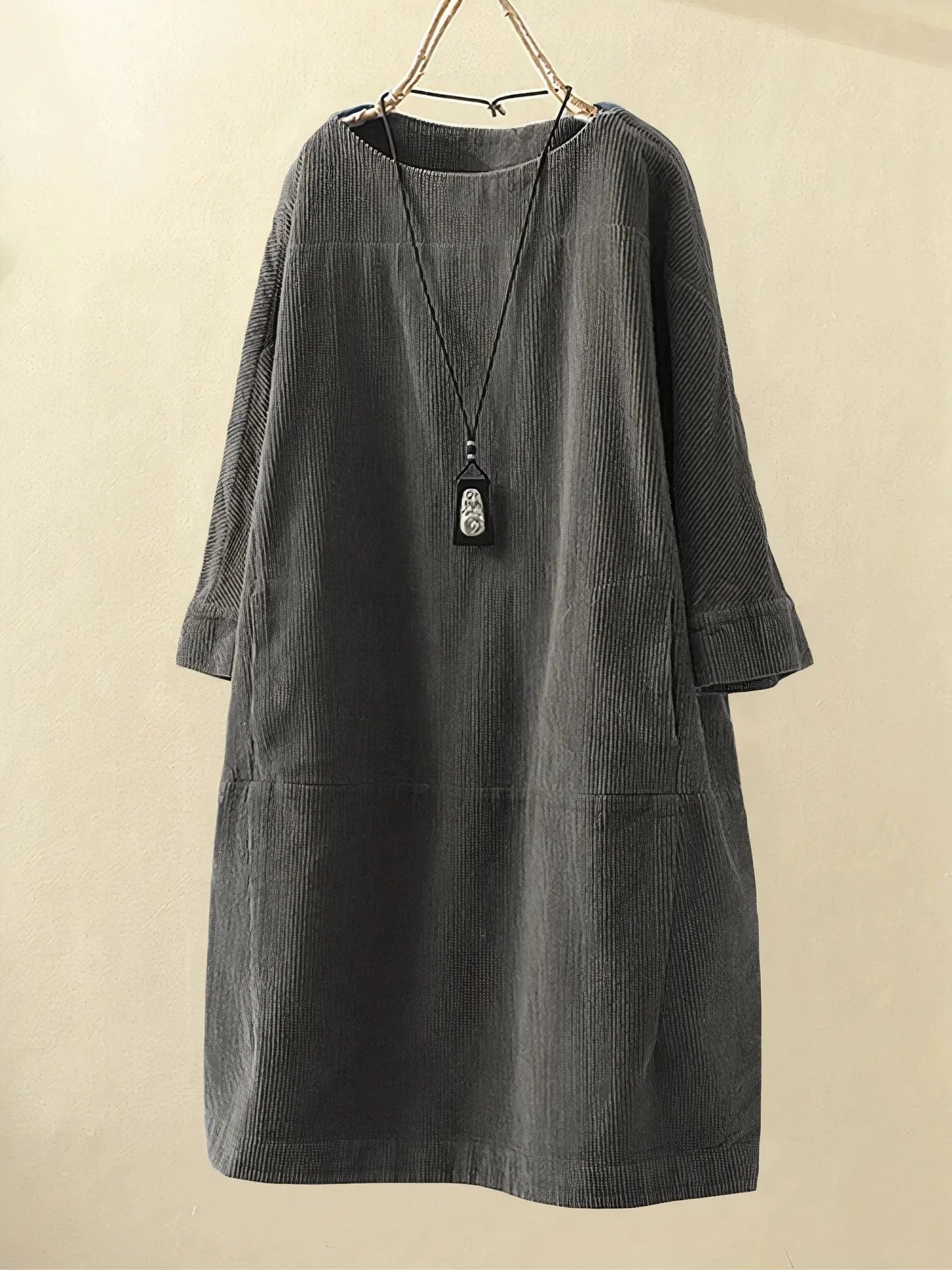 VESTIDO MIDI SUAVE Y COMODO