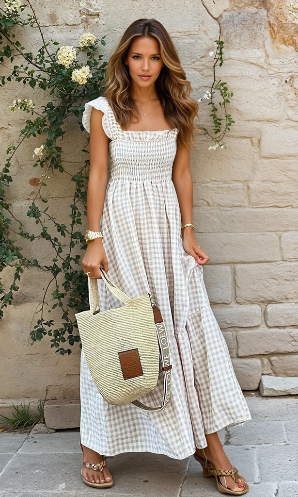 VESTIDO LARGO CASUAL ESPECIAL ISOLDE
