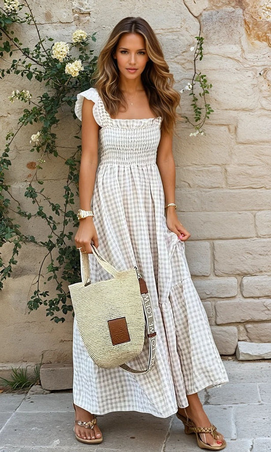 VESTIDO LARGO CASUAL ESPECIAL ISOLDE