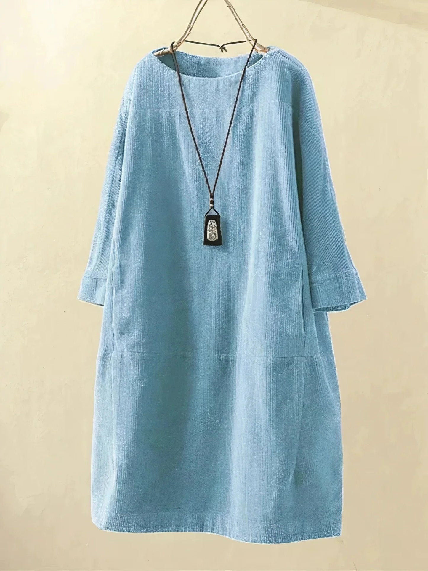 VESTIDO MIDI SUAVE Y COMODO