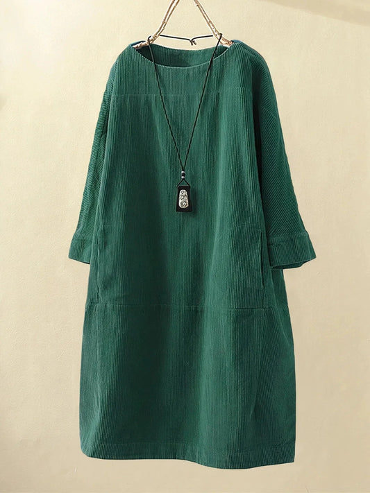 VESTIDO MIDI SUAVE Y COMODO
