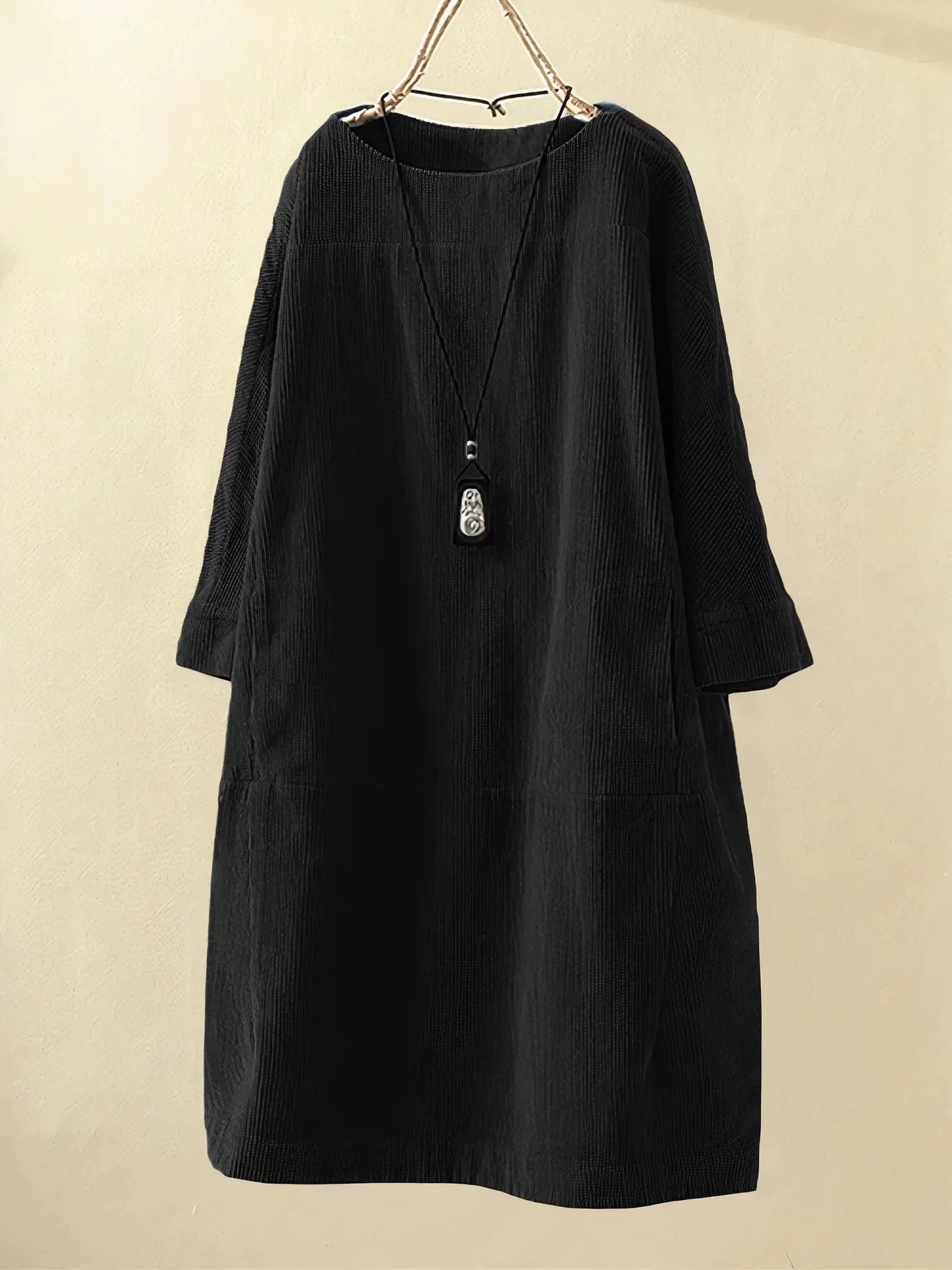 VESTIDO MIDI SUAVE Y COMODO