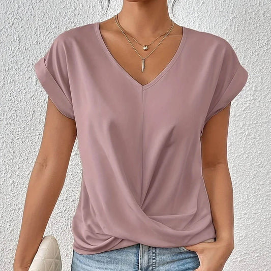 CAMISETA CORTE DE V CASUAL