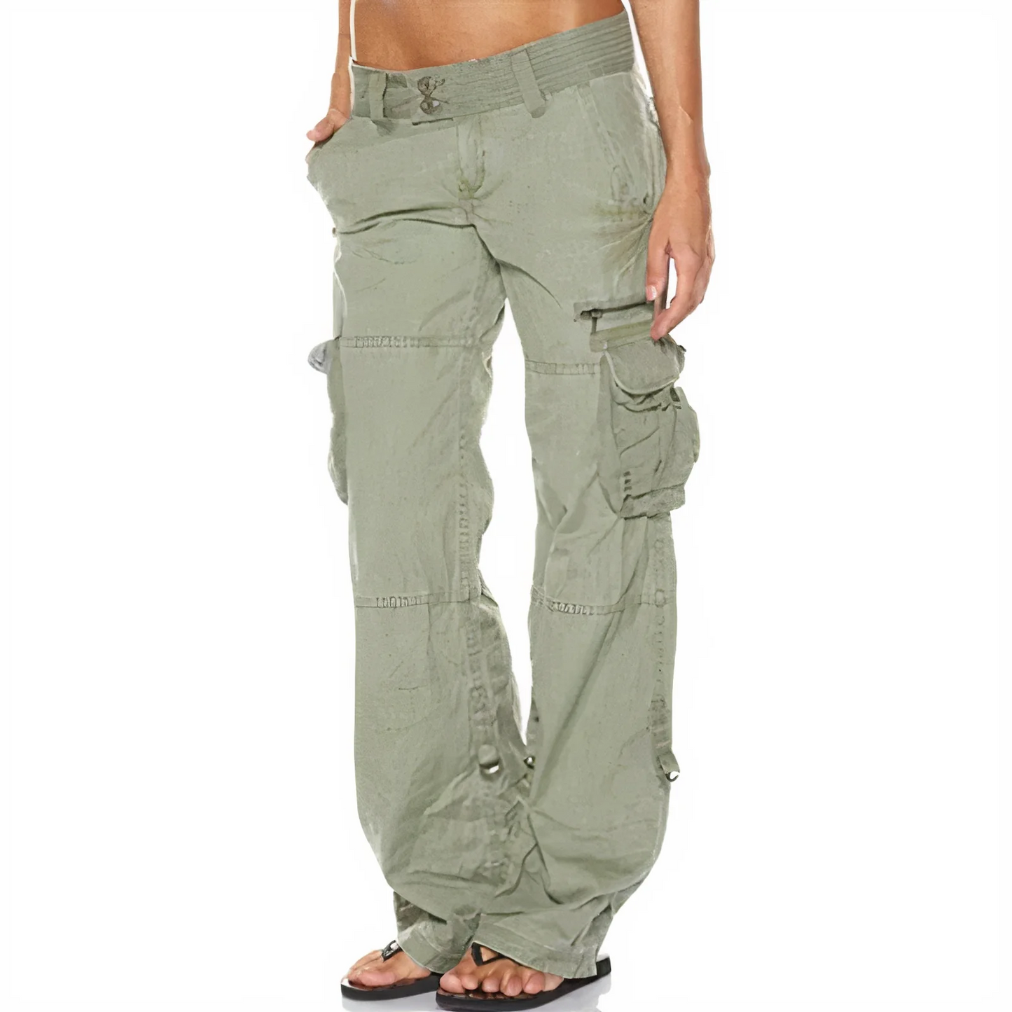 PANTALONES CARGO CASUAL FEMENINOS MODERNOS
