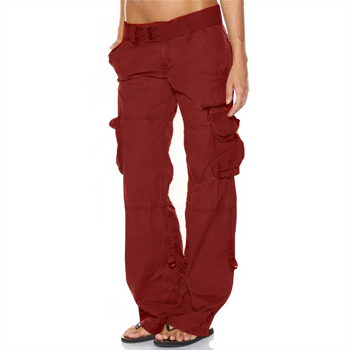 PANTALONES CARGO CASUAL FEMENINOS MODERNOS