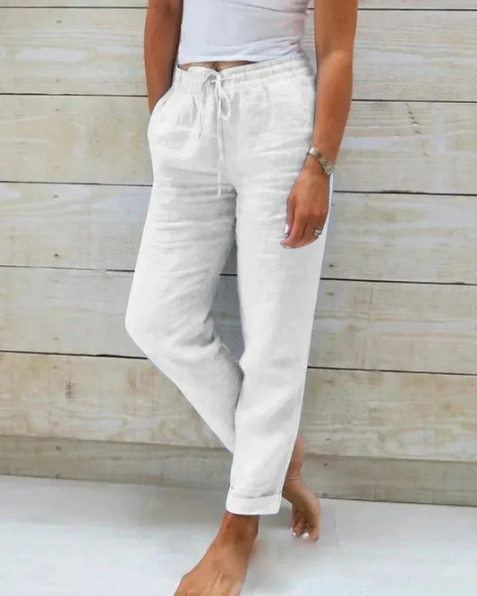PANTALON CASUAL DE LINO FRESH