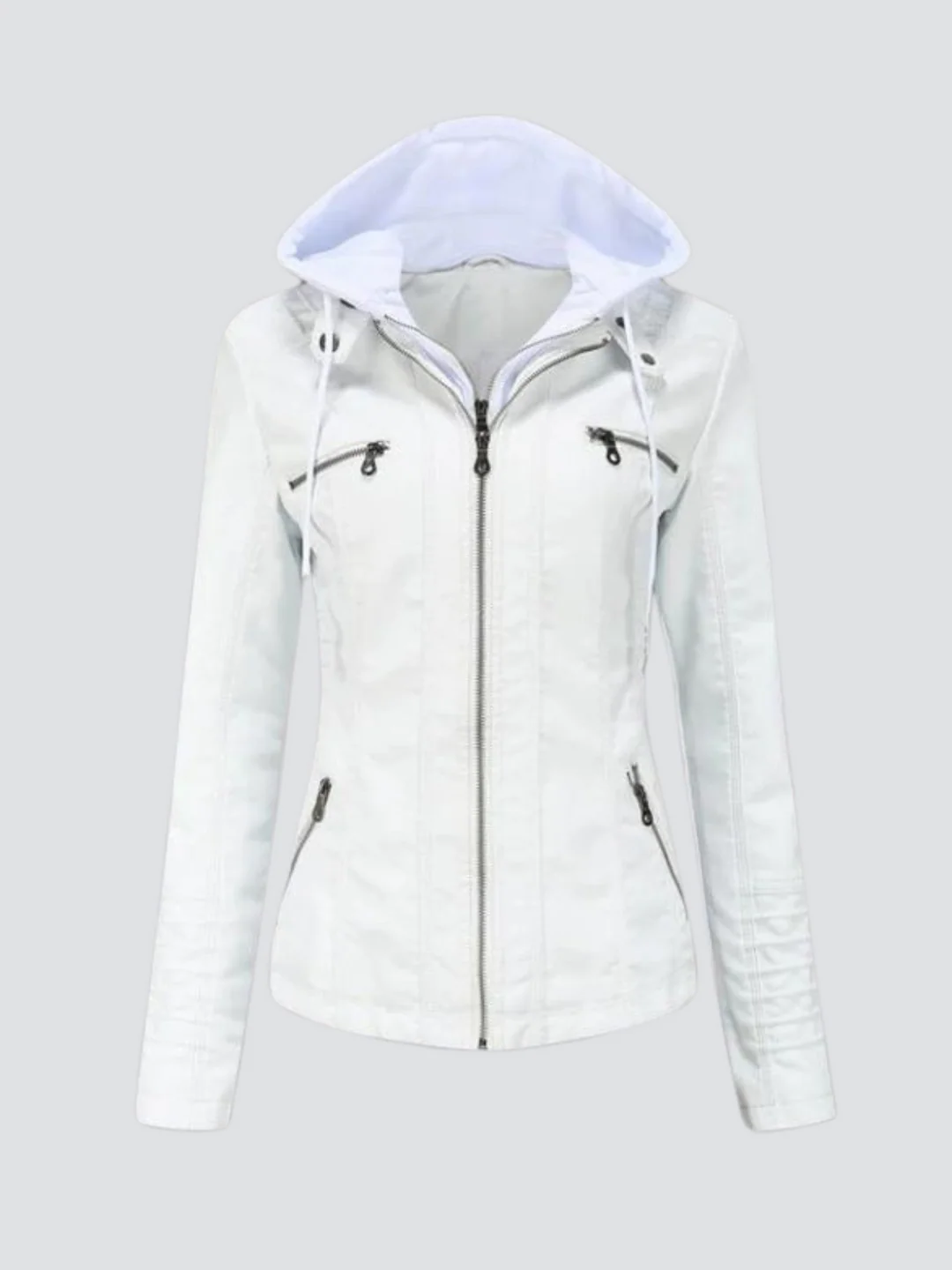 CHAQUETA TIPO BIKER MODERNA