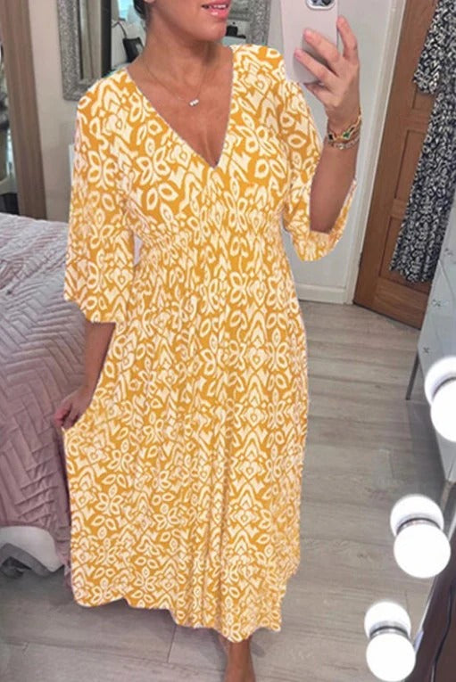 VESTIDO MIDI FLUIDO RANIA