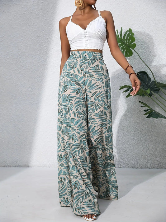 PANTALON PALAZZO ESTILO TROPICO