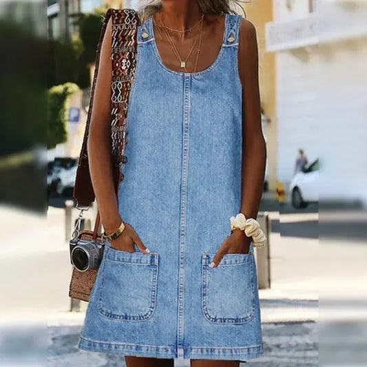 VESTIDO TIPO JUMPER CASUAL
