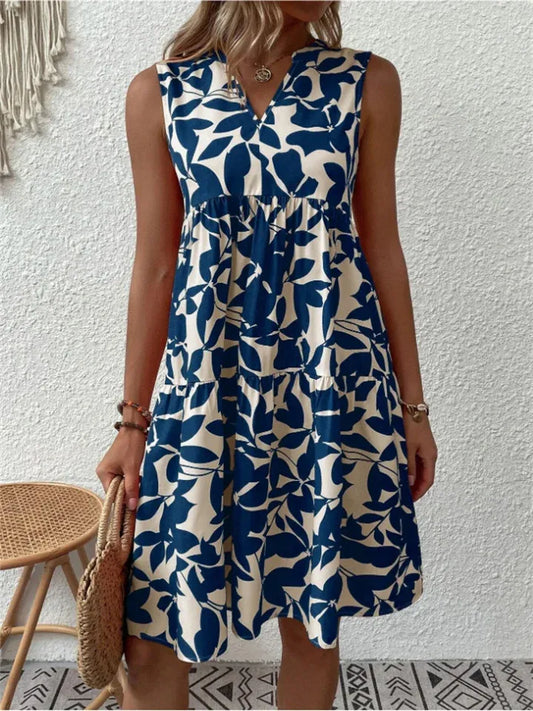 VESTIDO DISEÑO BOTANICO