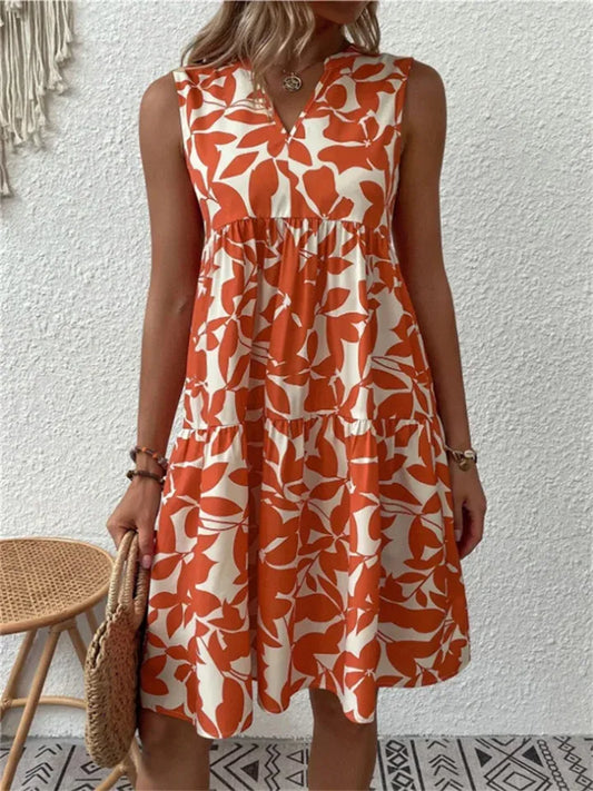 VESTIDO DISEÑO BOTANICO