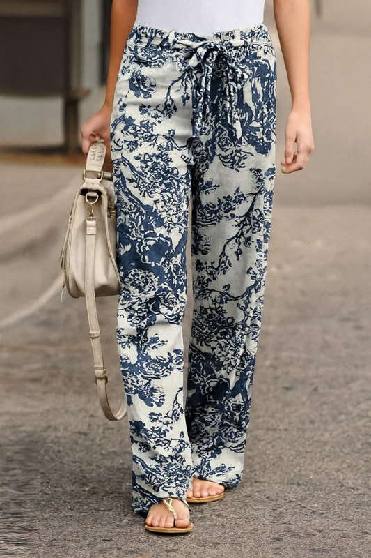 PANTALON ESTILO FLORAL