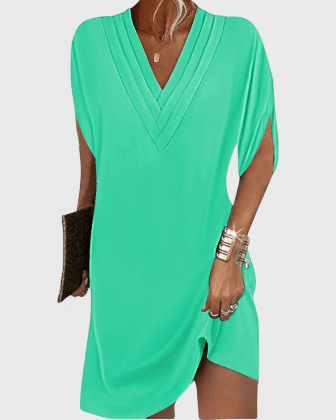 VESTIDO CORTO MINIMALISTA OCASIONES ESPECIALES