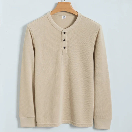 CAMISETA DISEÑO HENLEY