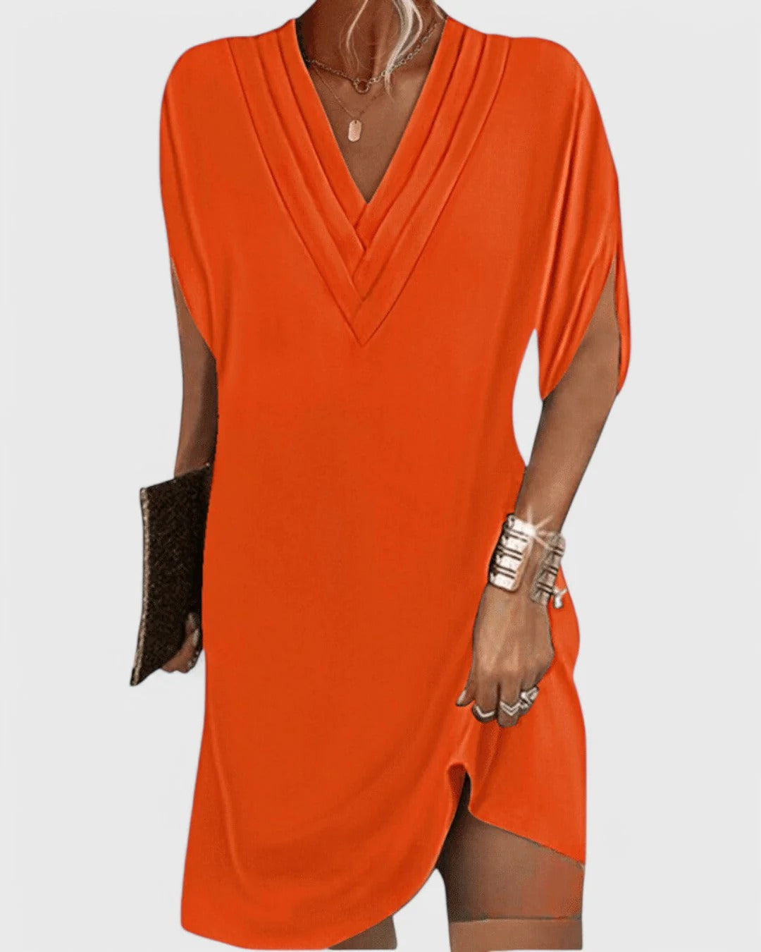 VESTIDO CORTO MINIMALISTA OCASIONES ESPECIALES