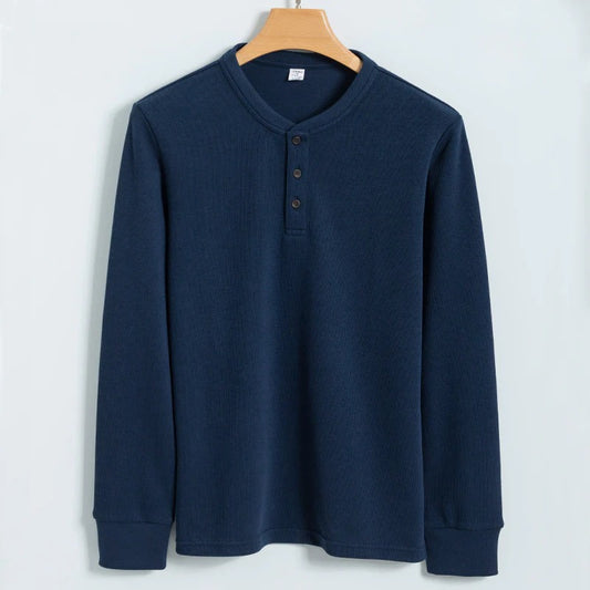 CAMISETA DISEÑO HENLEY